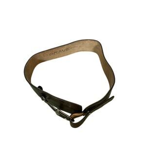 Brave Black Leather Modern Day Edge Wrap Around Belt Women Sz 32